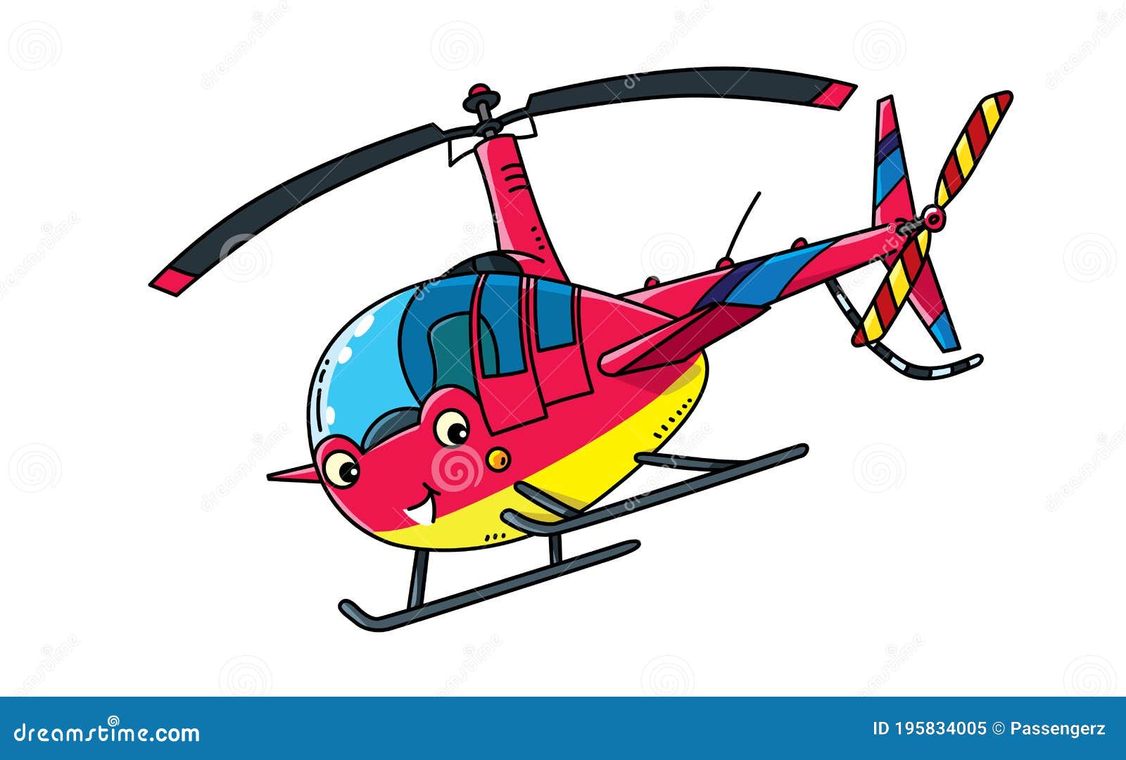Mon Petit Hélicoptère: dessin animé en français pour les enfants 