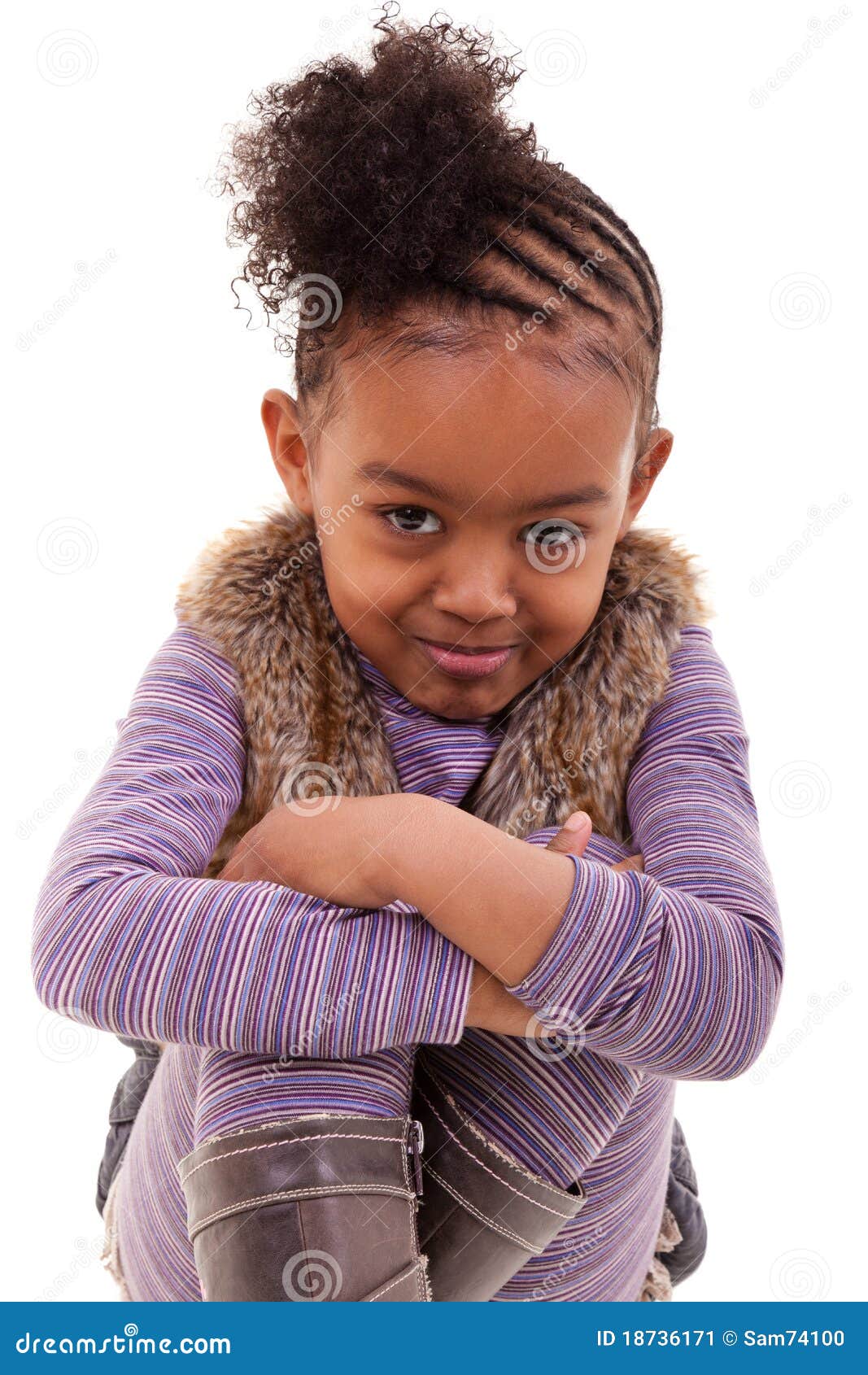 3 Ans Adorables De Noir Ou Garçon D'Afro-américain Photo stock - Image du  enfant, noir: 19817560