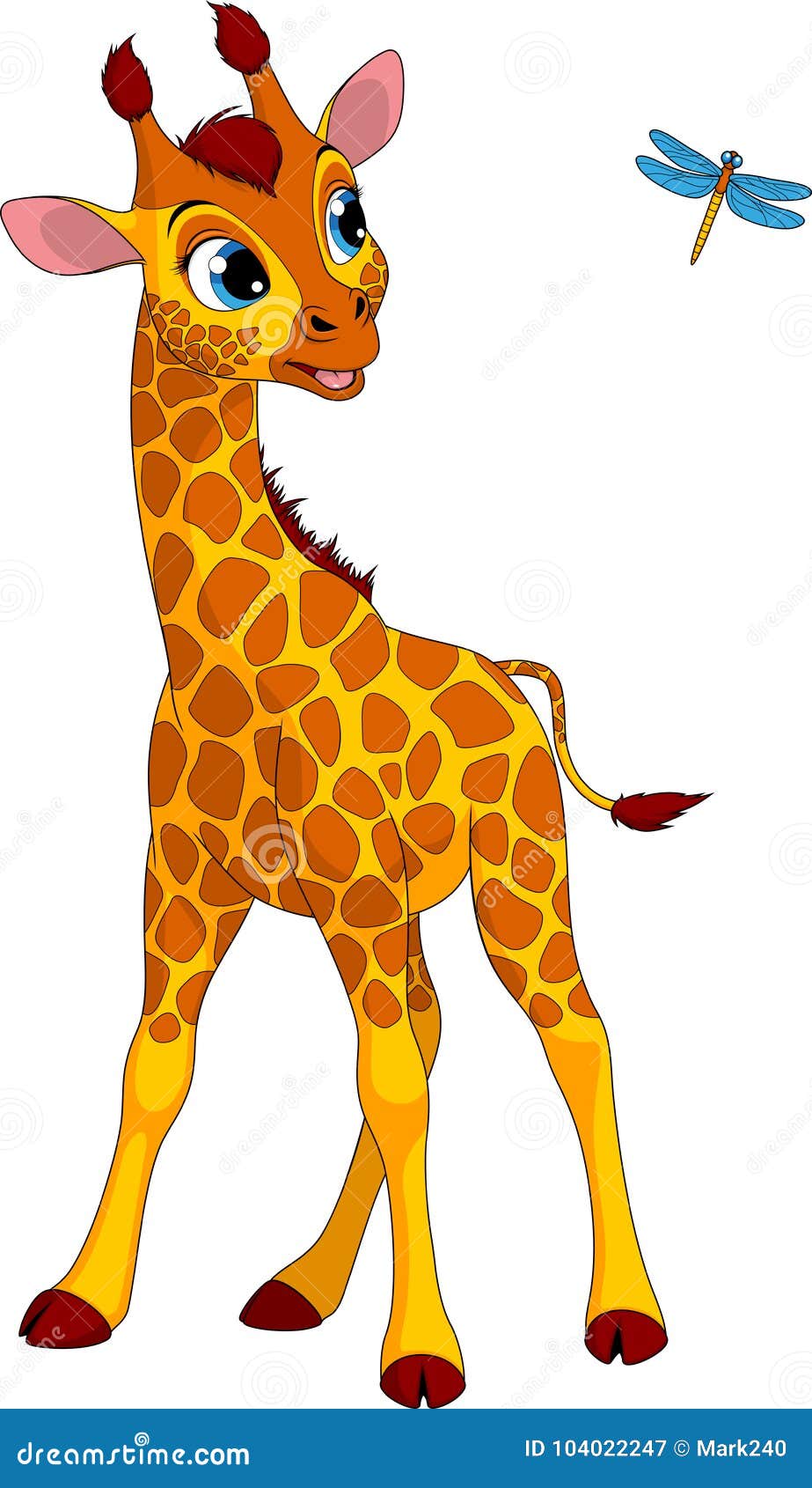Petites Girafe Et Libellule Droles Illustration De Vecteur Illustration Du Afrique Cartoon Petites Girafe Et Libellule Droles Illustration De Vecteur Illustration Du Afrique Cartoon