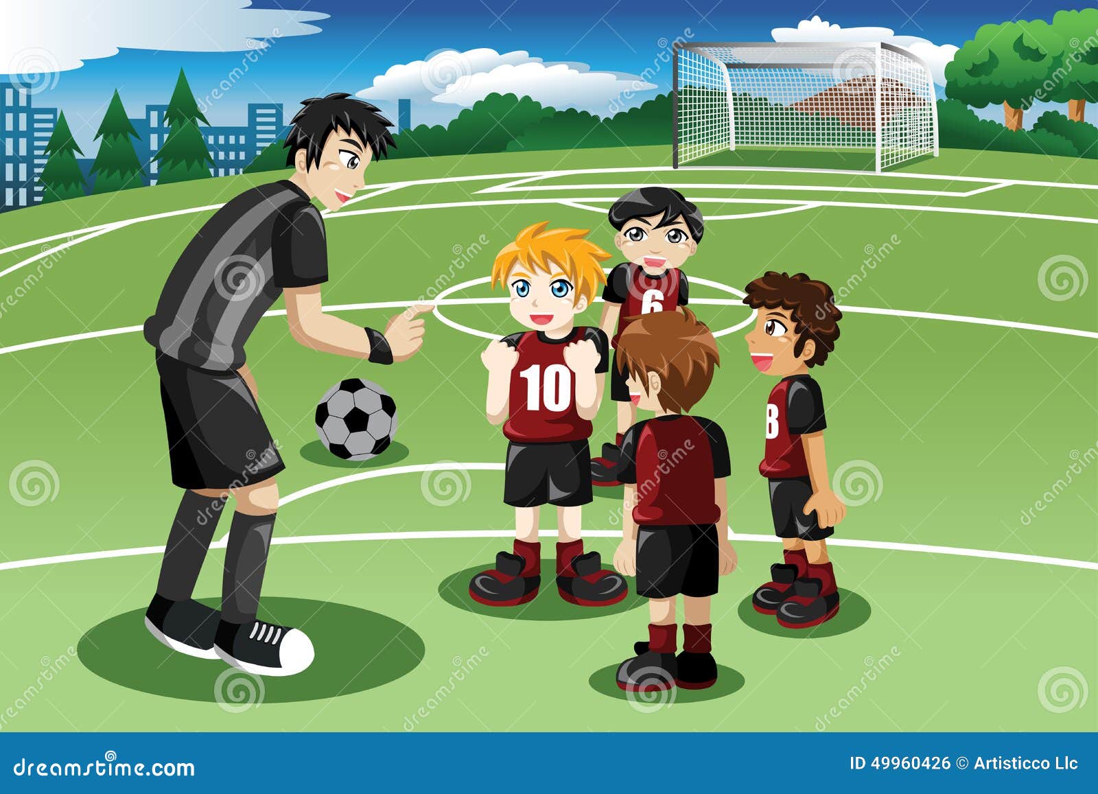 clipart terrain de football - photo #28