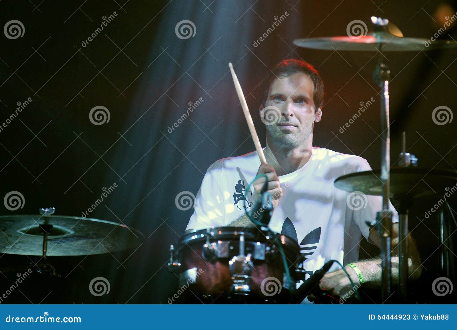 Petr Cech editorial stock photo. Image of drums, live - 64444923