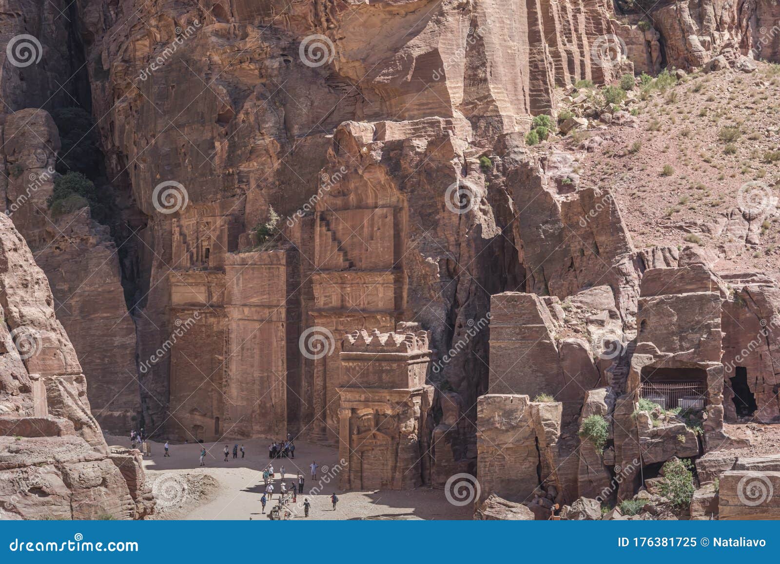 Petra, Jordan, `Rose City`, One of the Precious Cultural Properties of