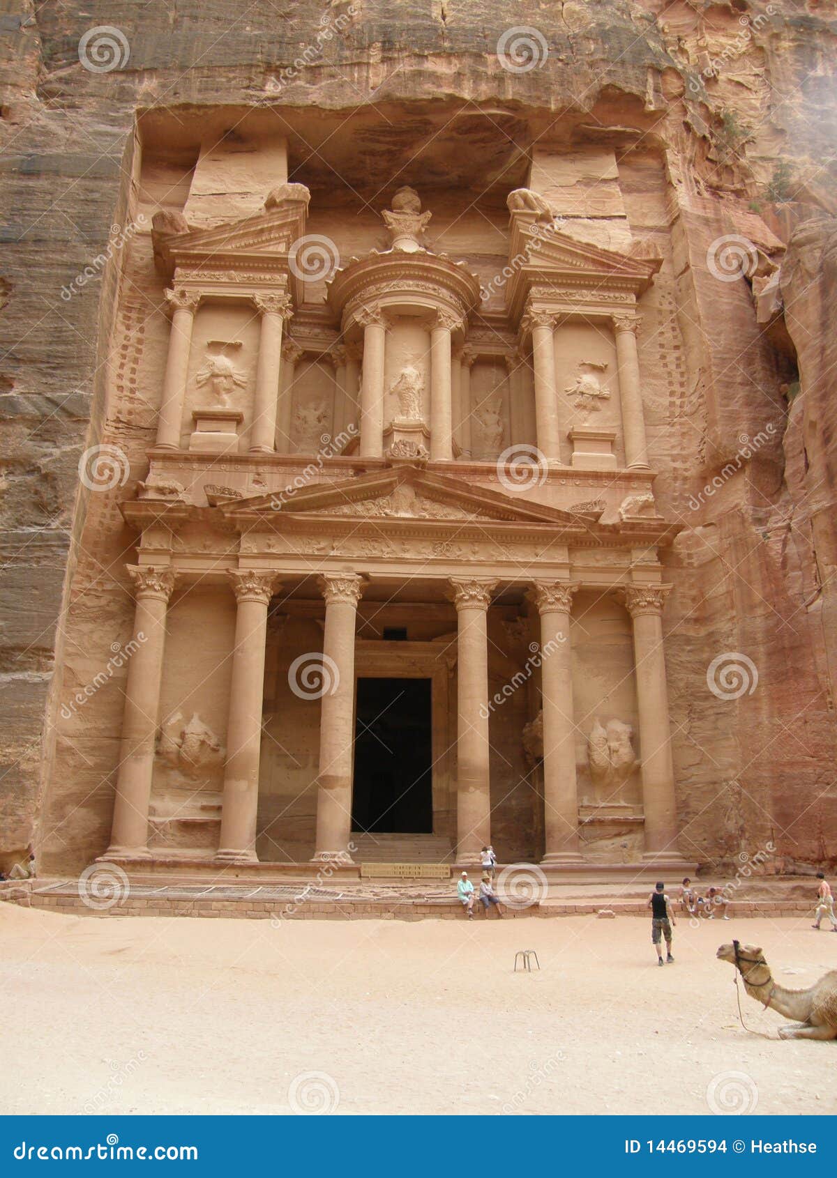Petra, the Pink of Stock Photo - Image city, 14469594