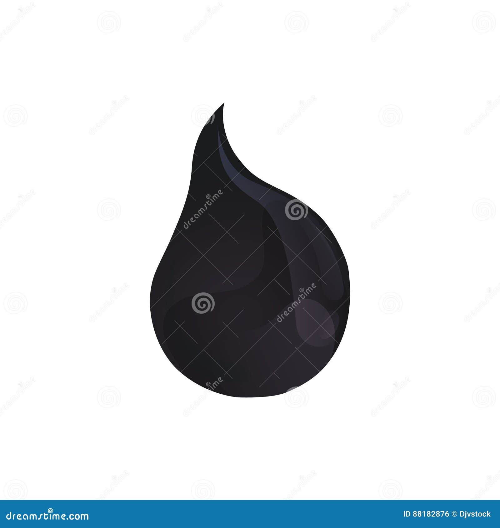 Petroleum oil drop stock illustration. Illustration of droplet 88182876