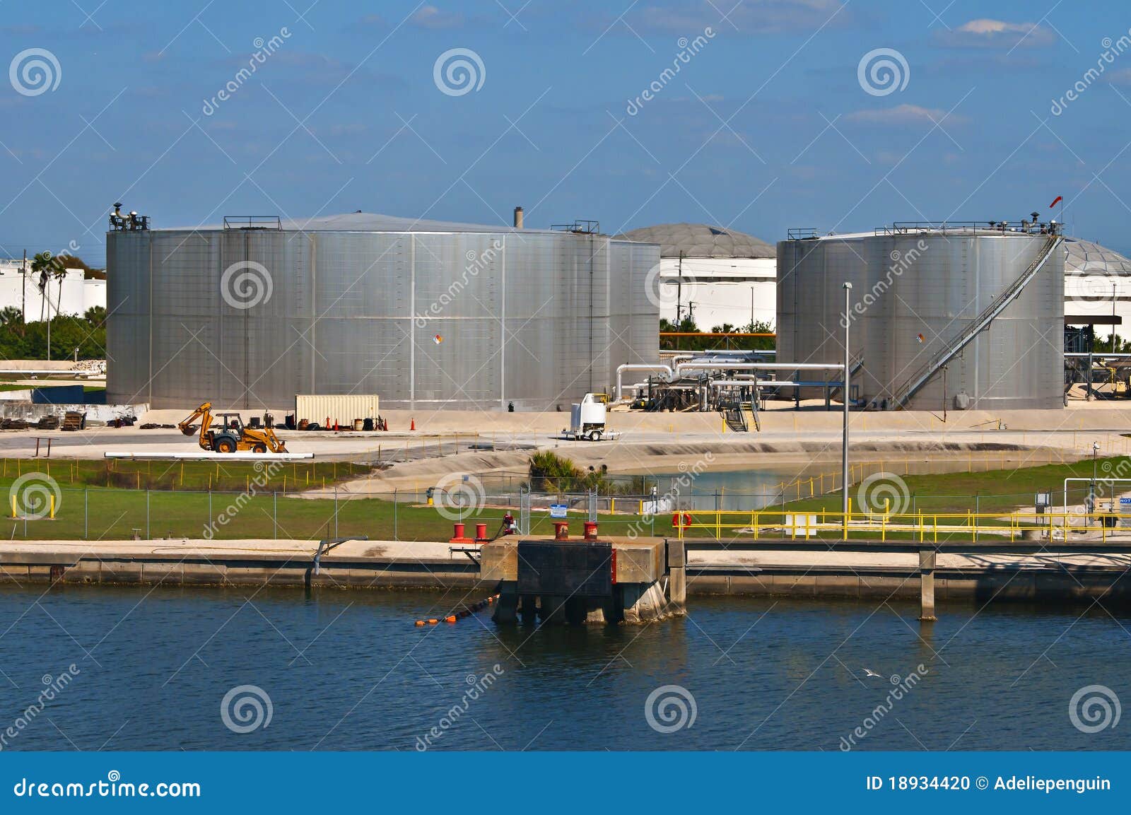 Petroleum Storage Tanks, Tampa Florida Stock Photo Image of tampa
