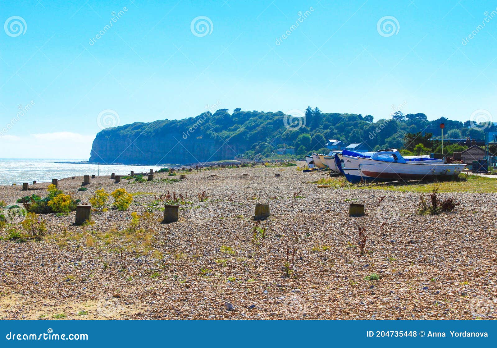 pett level beach south east england united kingdom