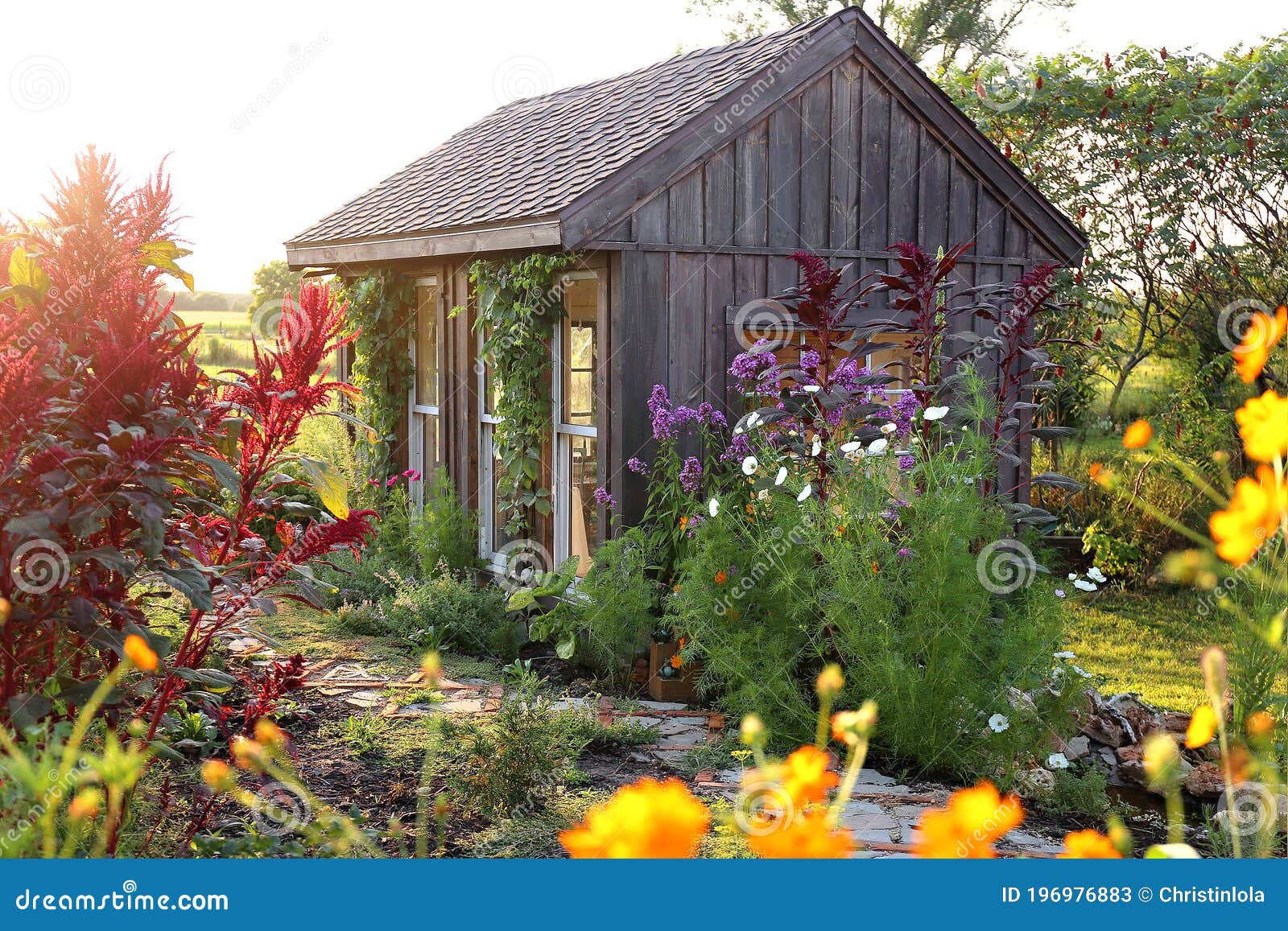 Abri de Jardin : Conception et Installation - Les Jardins de la Vallée