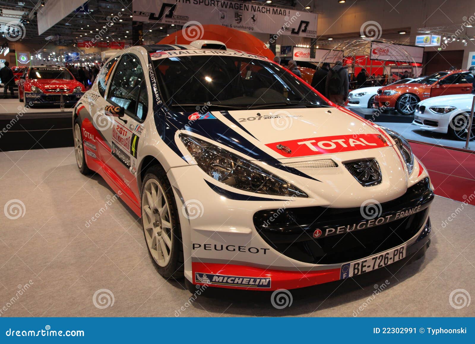 Peugeot 207 Super 2000 editorial photo. Image of concept - 22302991