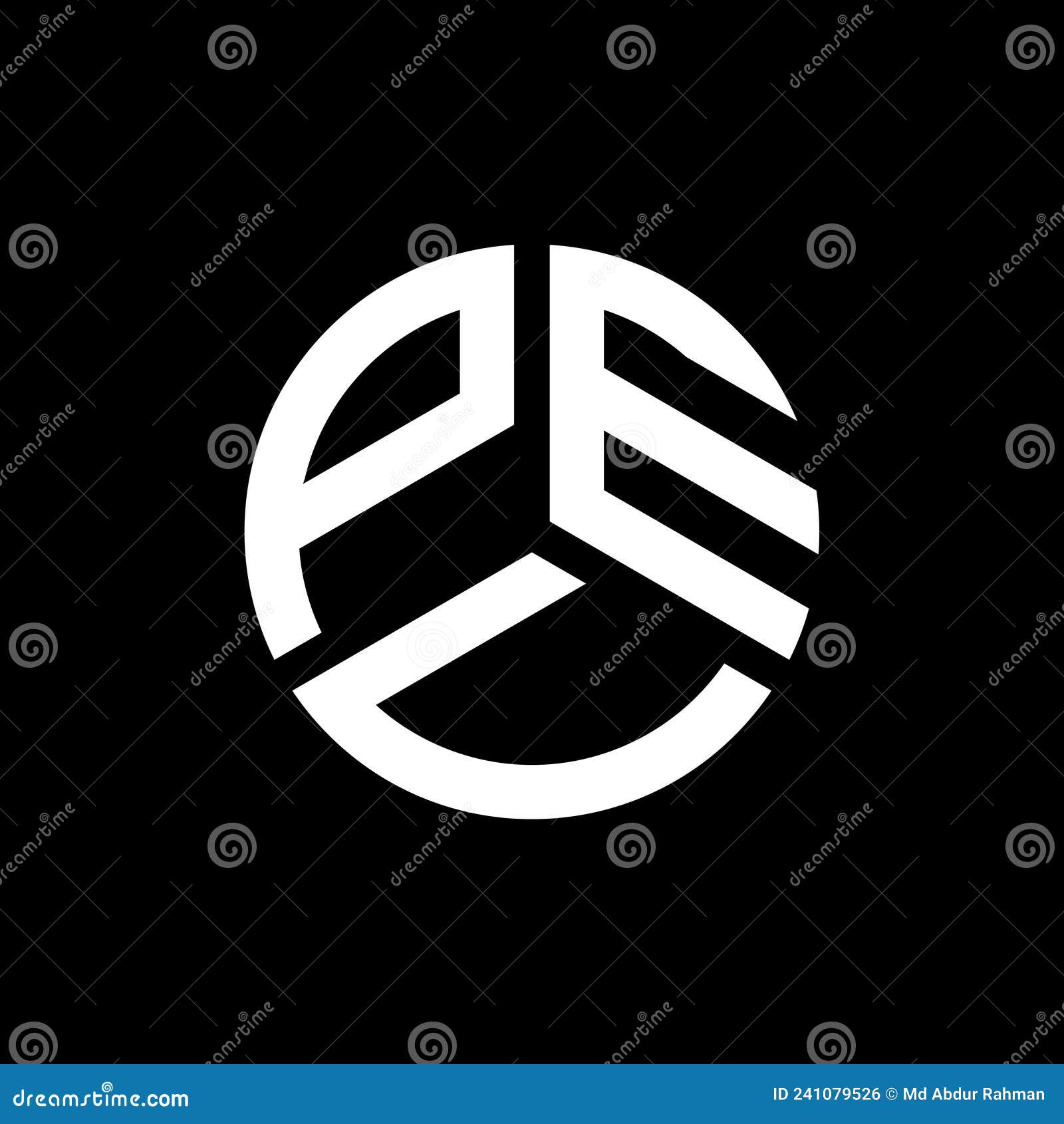 pev letter logo  on black background. pev creative initials letter logo concept. pev letter 
