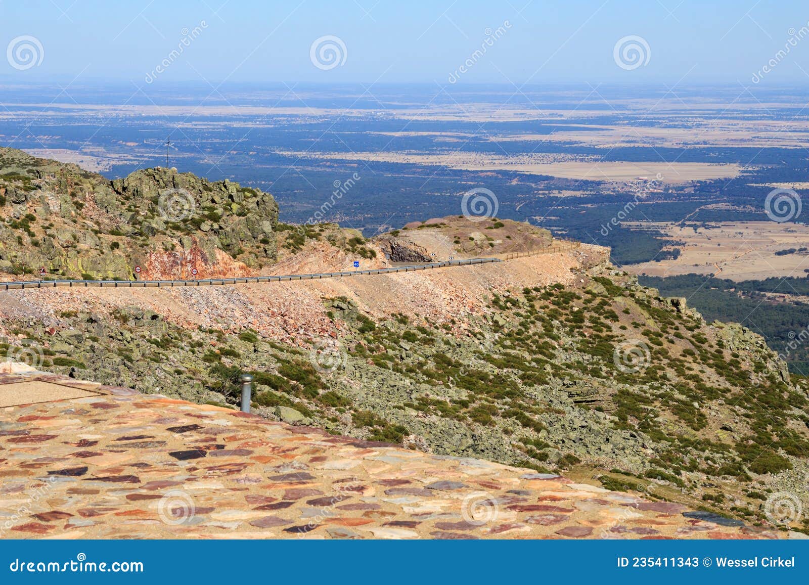 surroundings of santuario de nuestra senora de la pena de francia, spain