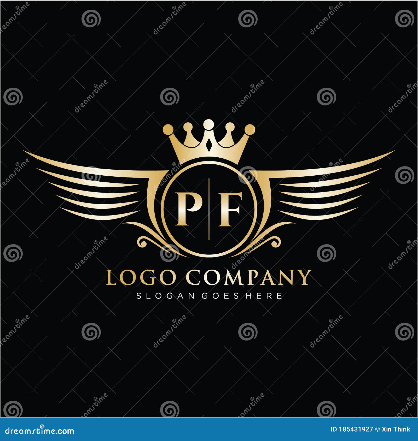 FP PF LETTER LOGO DESIGN VECTOR TEMPLATE. FP PF LOGO DESIGN. Royalty Free  SVG, Cliparts, Vectors, and Stock Illustration. Image 159787567.