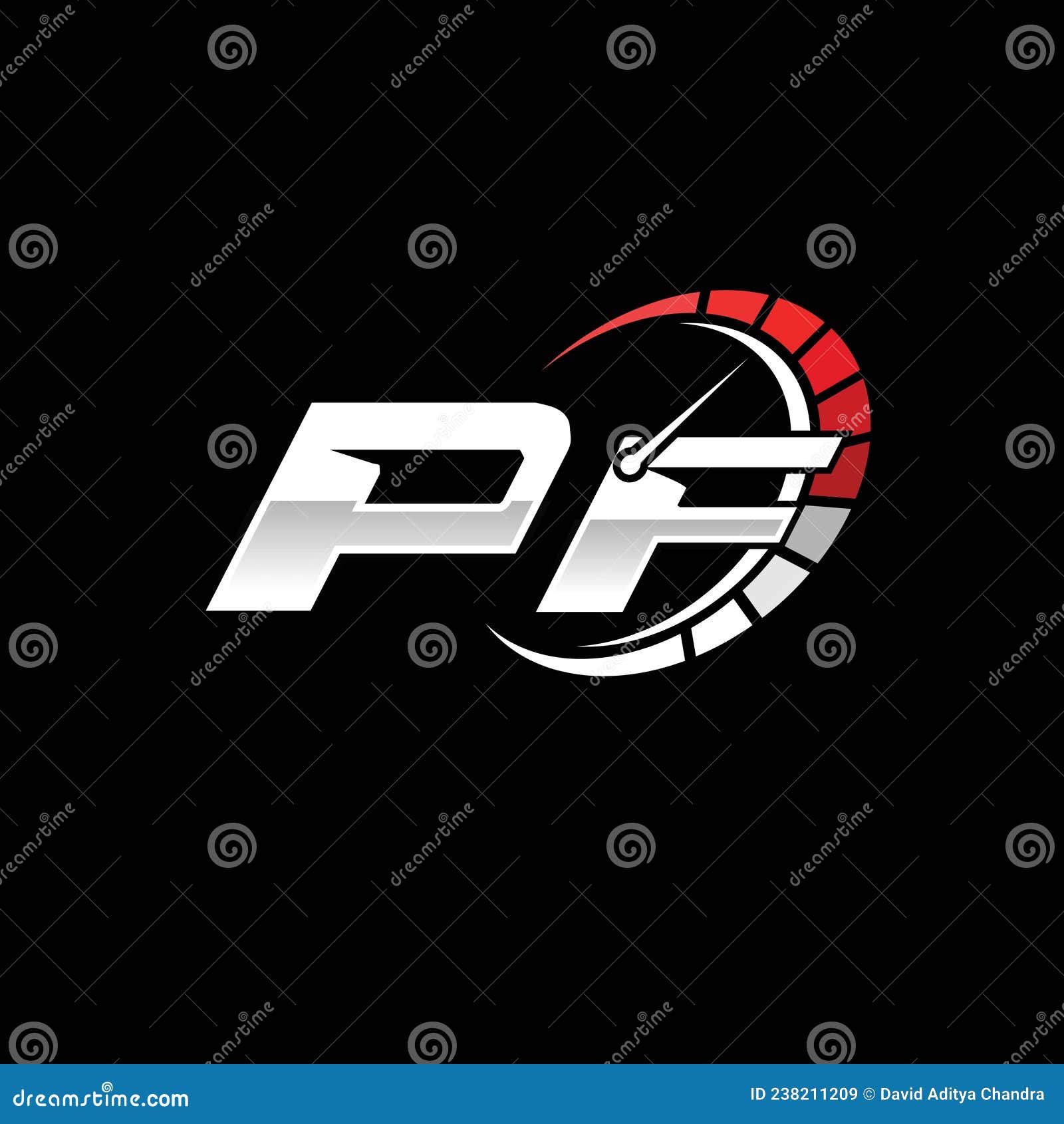 Letter Pf Logo Design Vector Image Stock Vector (Royalty Free) 1630214281 |  Shutterstock