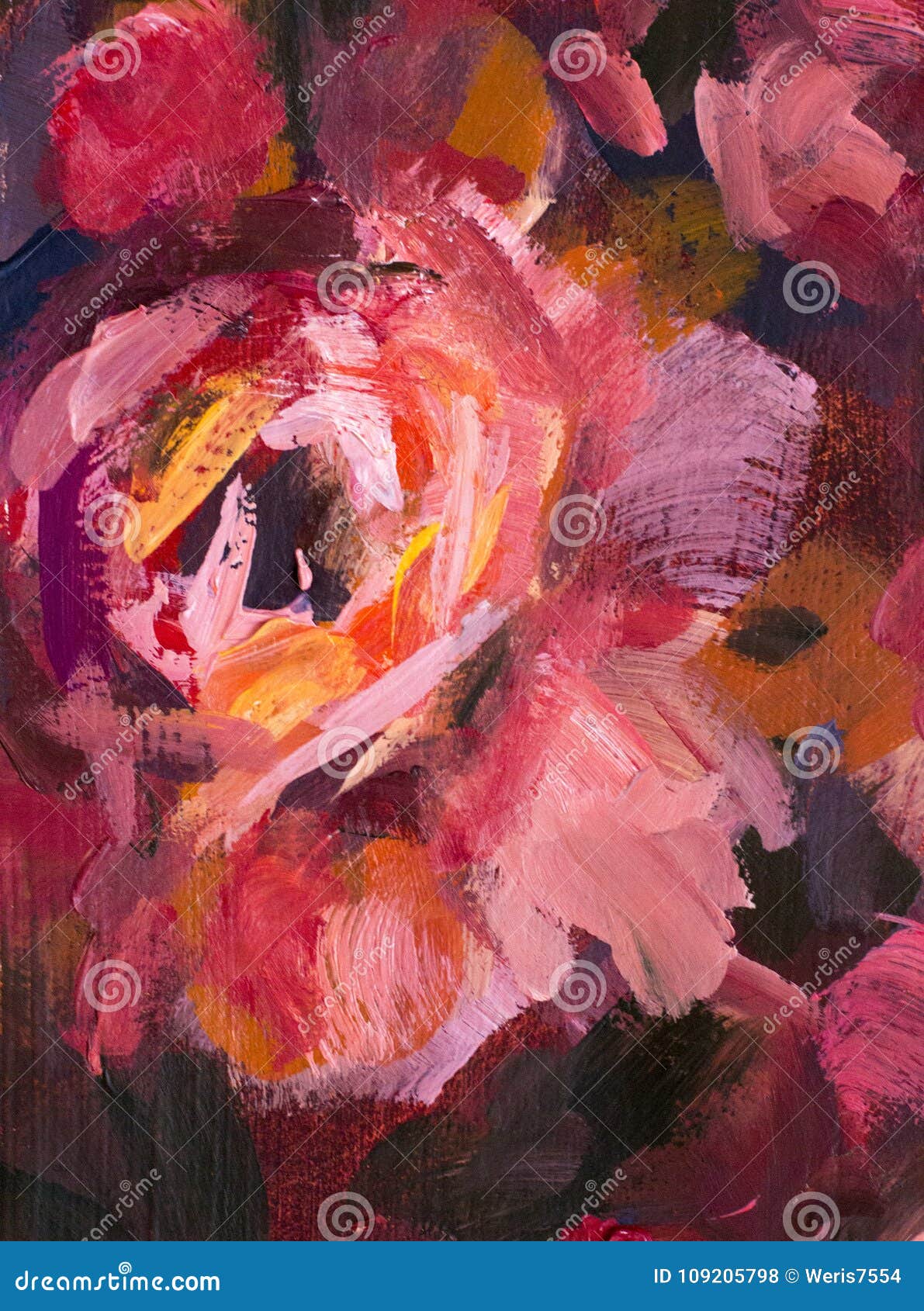 Pfingstrosen Beschaffenheitsolgemalde Der Roten Violetten Blumen Rosafarbenes Abstrakter Hand Paintet Blumenhintergrund Stock Abbildung Illustration Von Teig Wildblumen 109205798