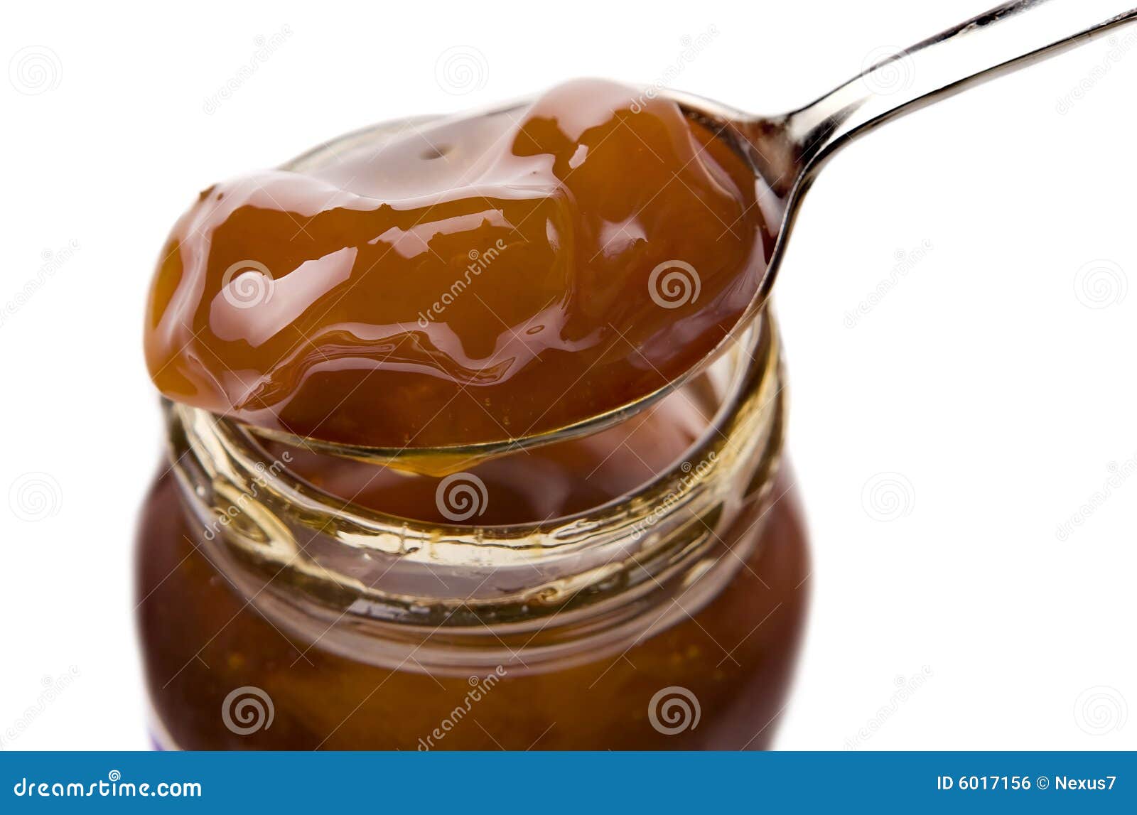 Pfirsich-Marmelade stockfoto. Bild von marmelade, gelee - 6017156