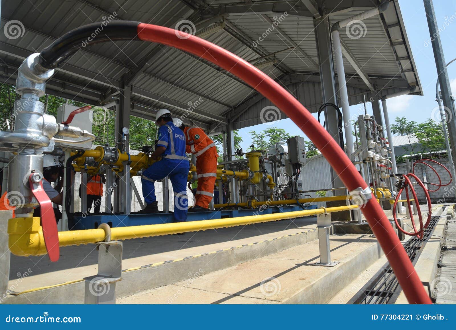 Pgn Expands Natural Gas Pipeline Infrastructure In Semarang Editorial Photo Image Of Current Java 77304221