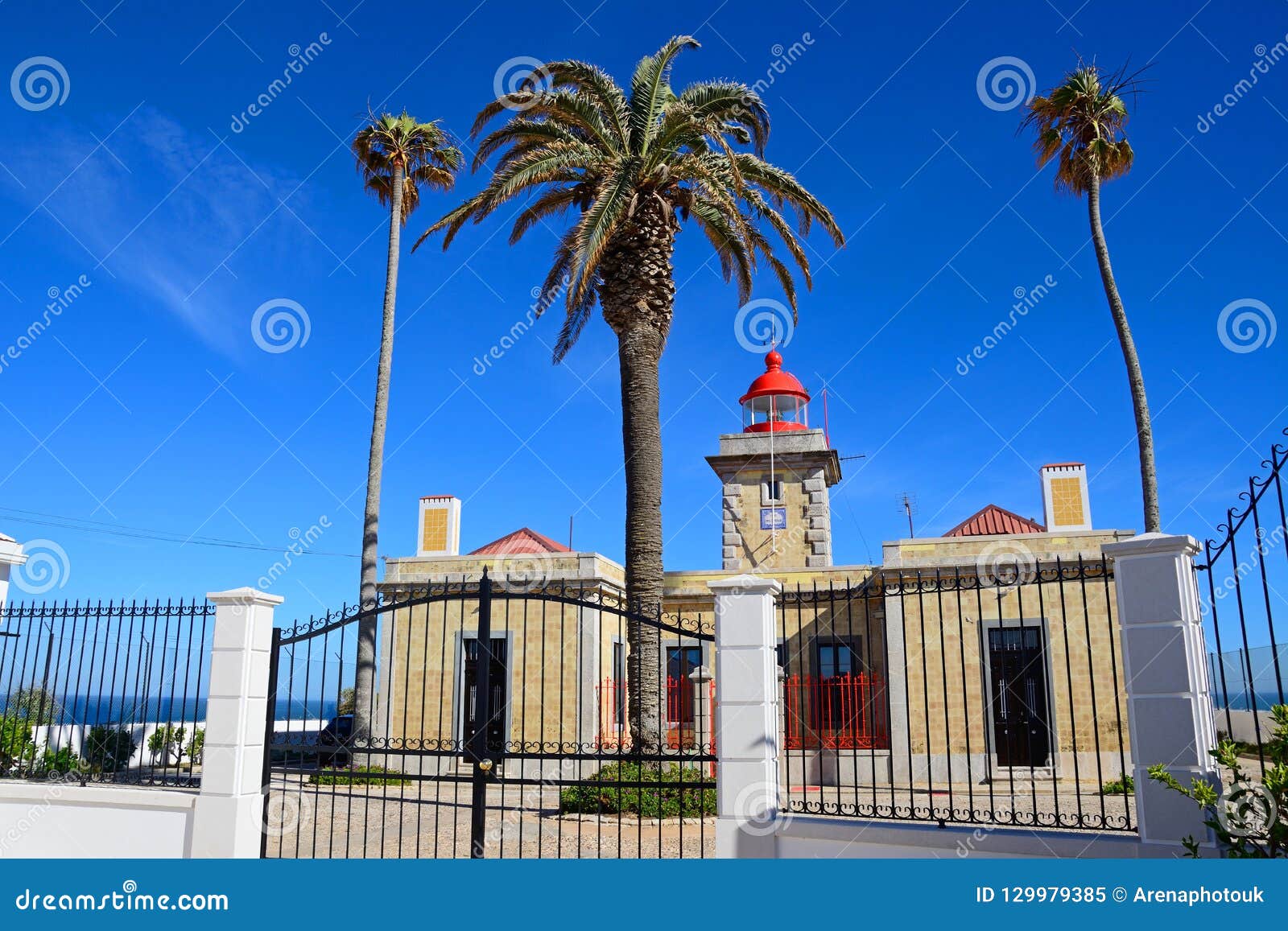 Phare De Ponta DA Piedade, Lagos Image éditorial Image du phares