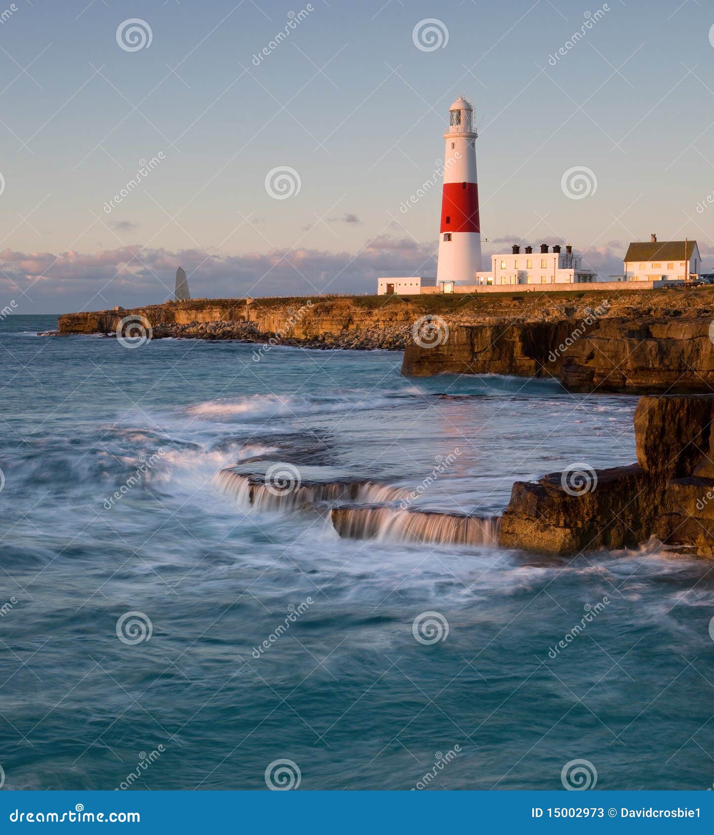 Phare De Portland Bill, Dorset, R-U Image stock - Image du sunrise ...