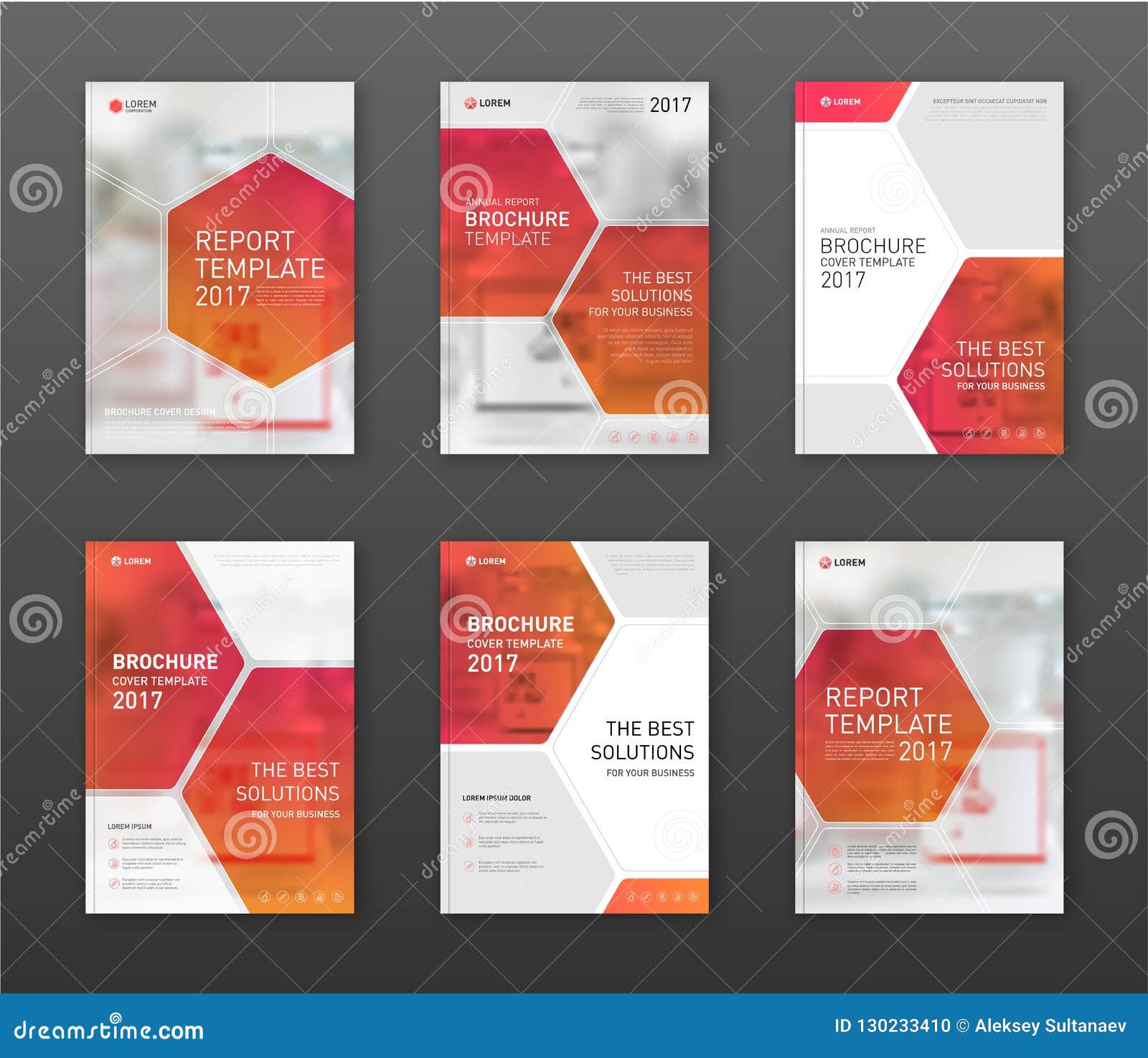 Pharmaceutical Brochure Cover Templates Set. Stock Vector For Pharmacy Brochure Template Free