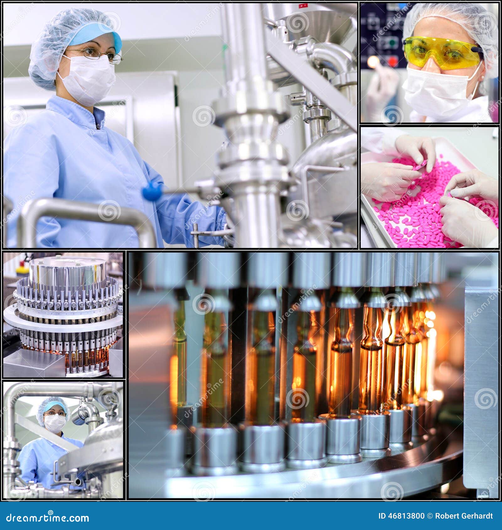 pharmaceutical manufacturing technology- collage