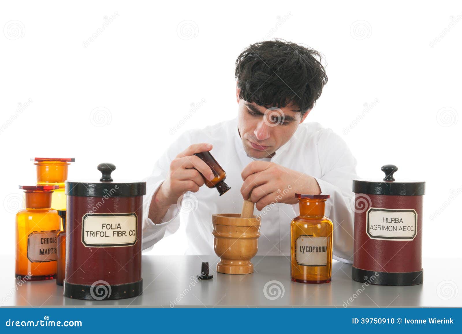 pharmacist at work