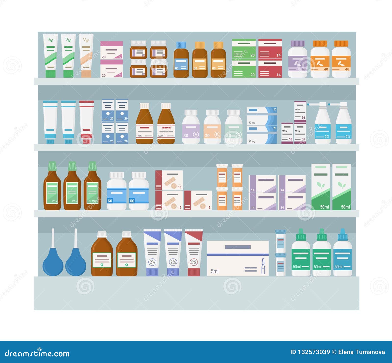 3,800+ Medicine Shelf Stock Illustrations, Royalty-Free Vector Graphics &  Clip Art - iStock