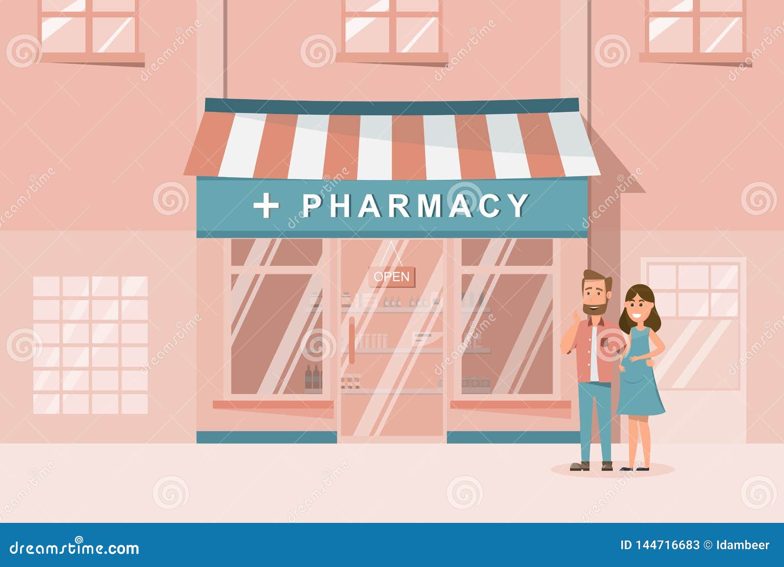 Pharmacy Store Stock Illustrations – 9,656 Pharmacy Store Stock  Illustrations, Vectors & Clipart - Dreamstime