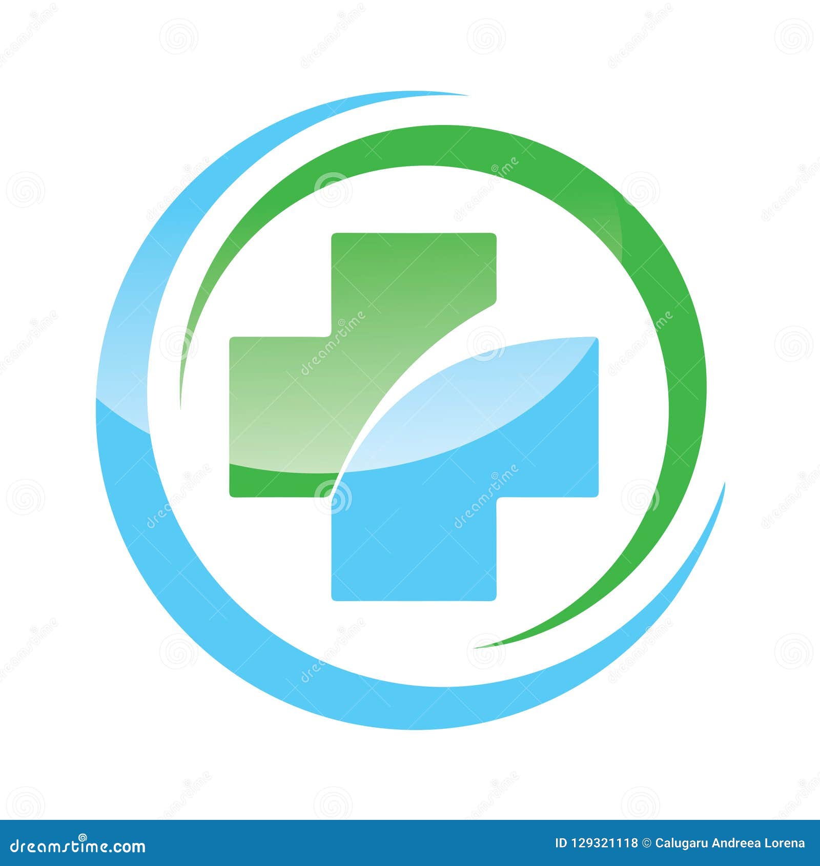 Pharmacy Store Vector Logo Icon Stock Vector Illustration Of
