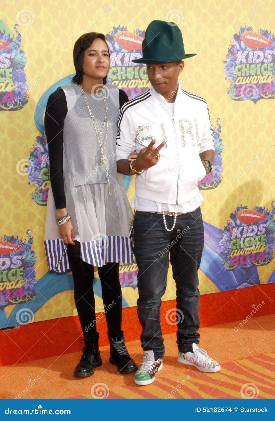 Pharrell Williams and Helen Lasichanh Editorial Stock Image - Image of  hollywood, actor: 52182674