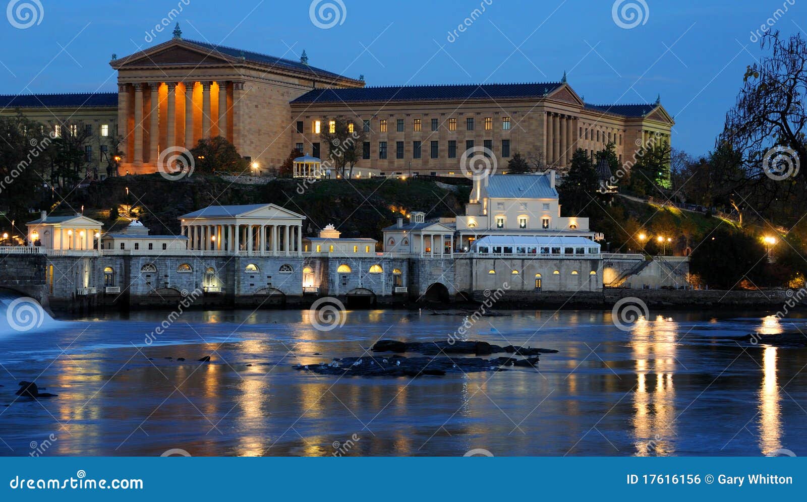 philadelphia art museum and fairmount water works