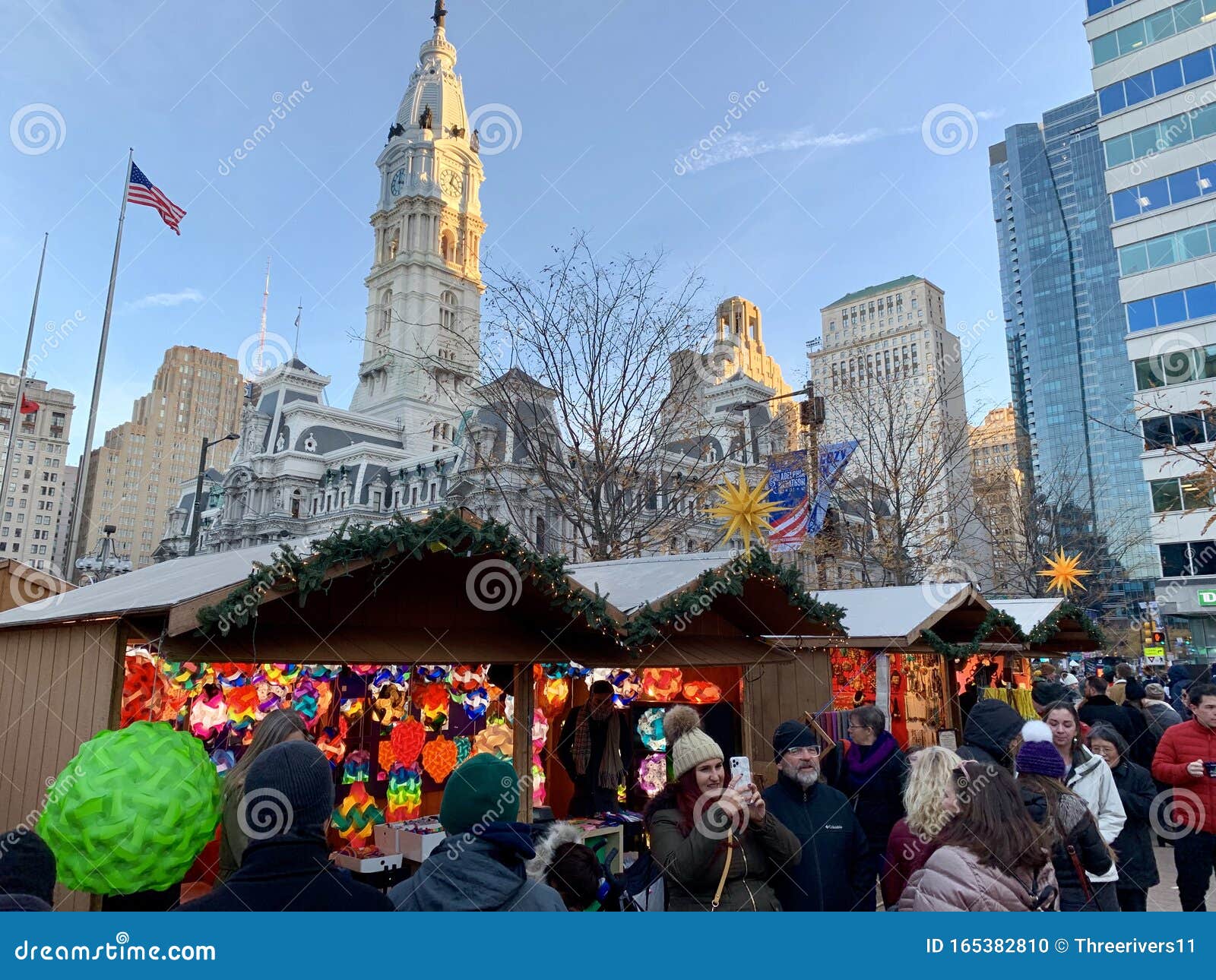 Philadelphia Christmas Market Editorial Image Image of christmas Philadelphia Christmas Market