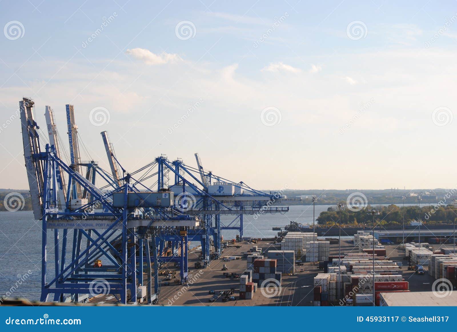 Philadelphia Port Authority Editorial Photography Image of cargo, delaware 45933117
