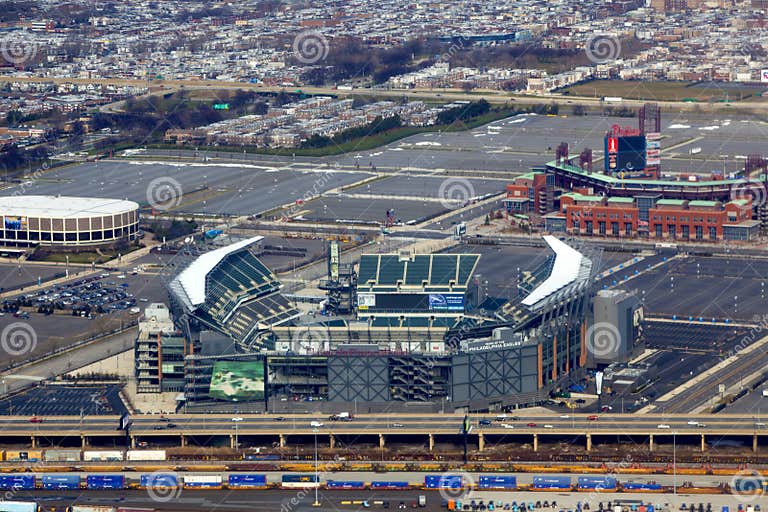 Philadelphia Sports Complex Editorial Image Image of complex, board