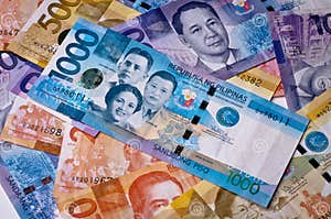Philippine Banknotes Royalty Free Stock Photo CartoonDealer 18122613