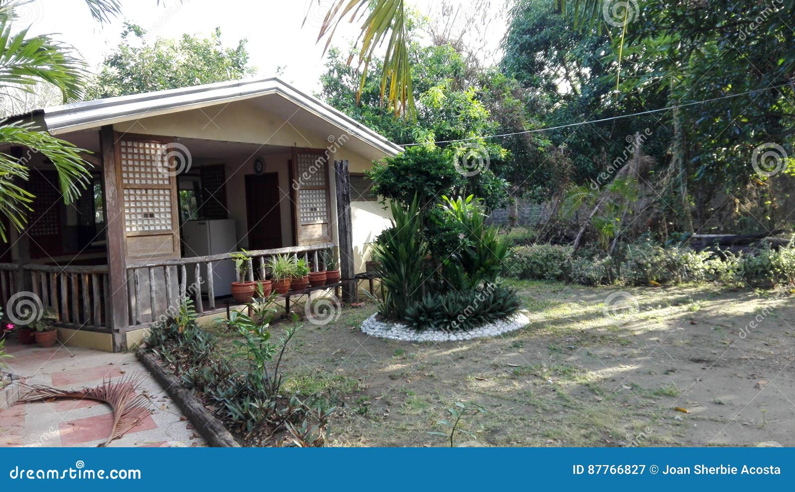 Philippine Native Product Sleeping Mat Stock Photo