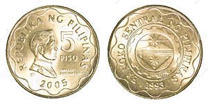 Philippine Peso Stock Photo CartoonDealer 4085358