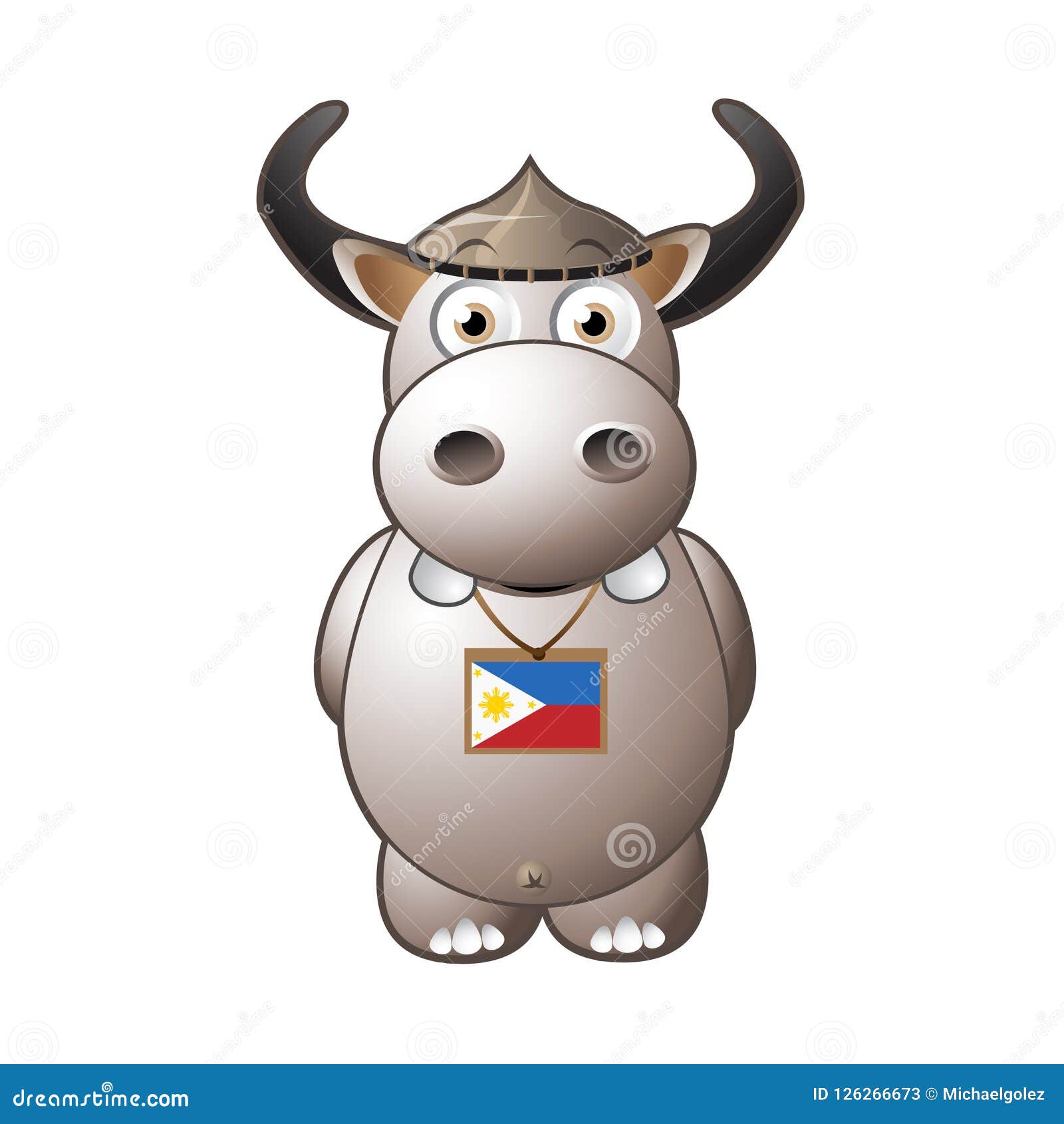 Carabao Head Clipart