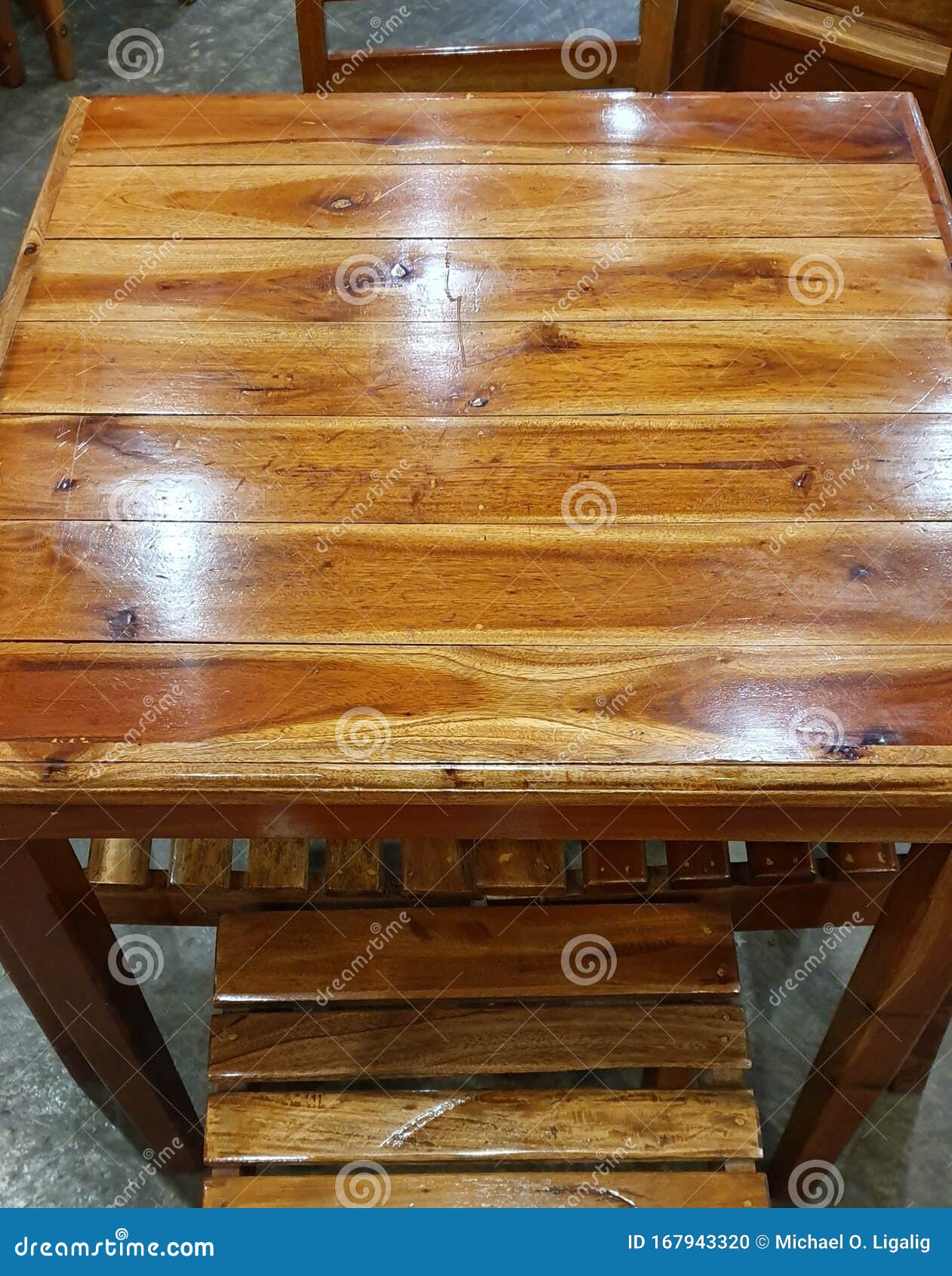 Philippine Wood Product Table Set with 4 Seats Stock Photo Image of furnishing, indoor 167943320