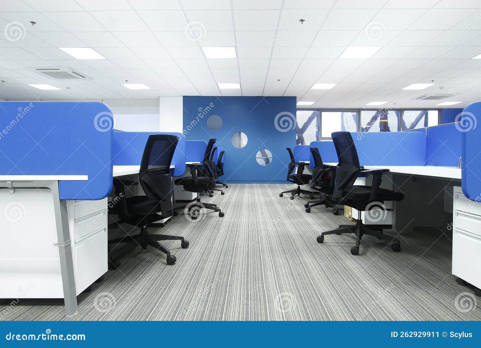 Philippines August 24, 2013 Plain Empty Office Spaces in Asia