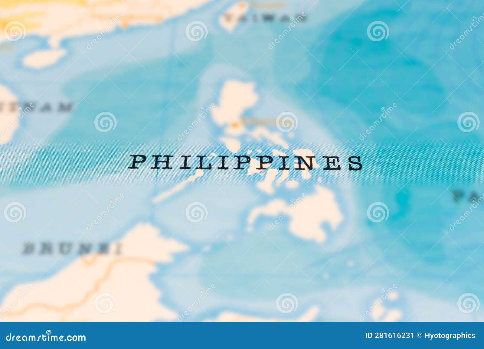 Philippines In Focus On A Tilted World Map Stock Illustration Philippines Focus Tilted World Map Philippines Focus Tilted World Map 281616231 