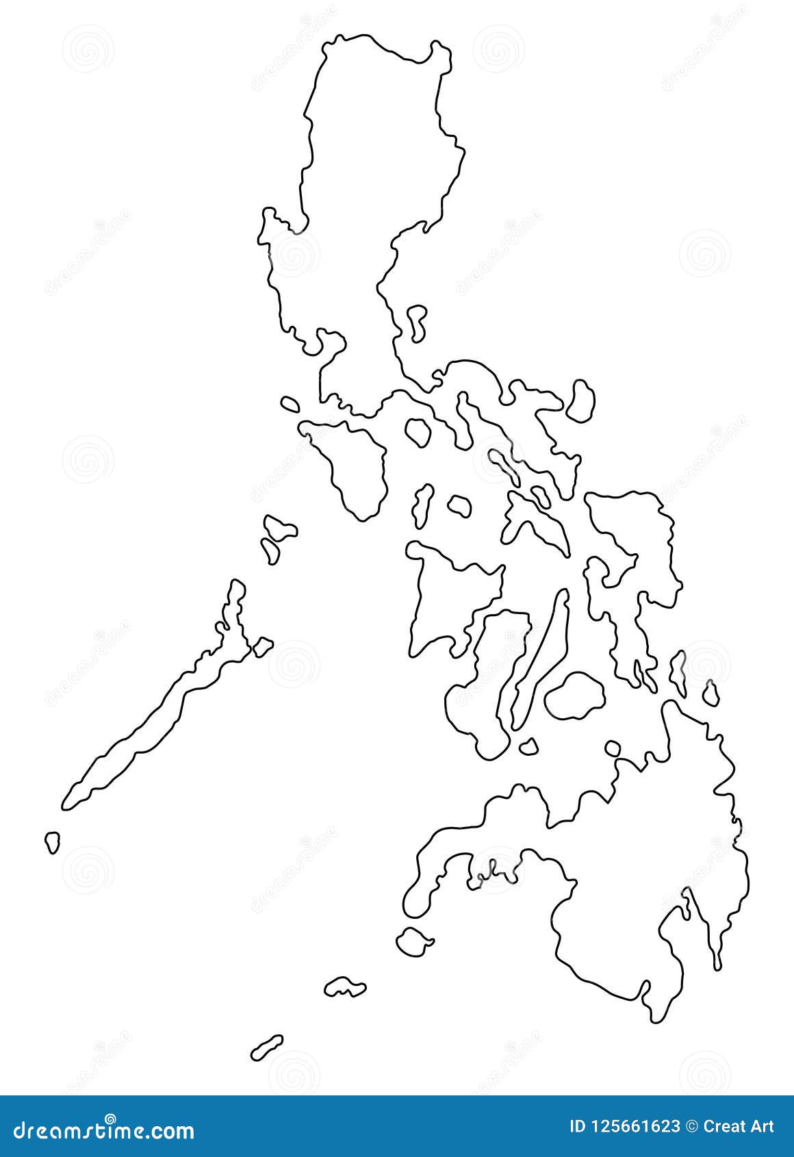 Map Of The Philippines Clip Art