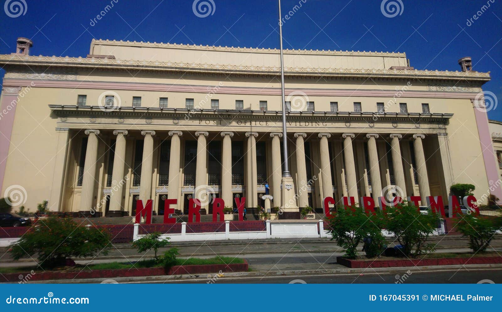 Philippines National Post Office Manila Editorial Photo Image of