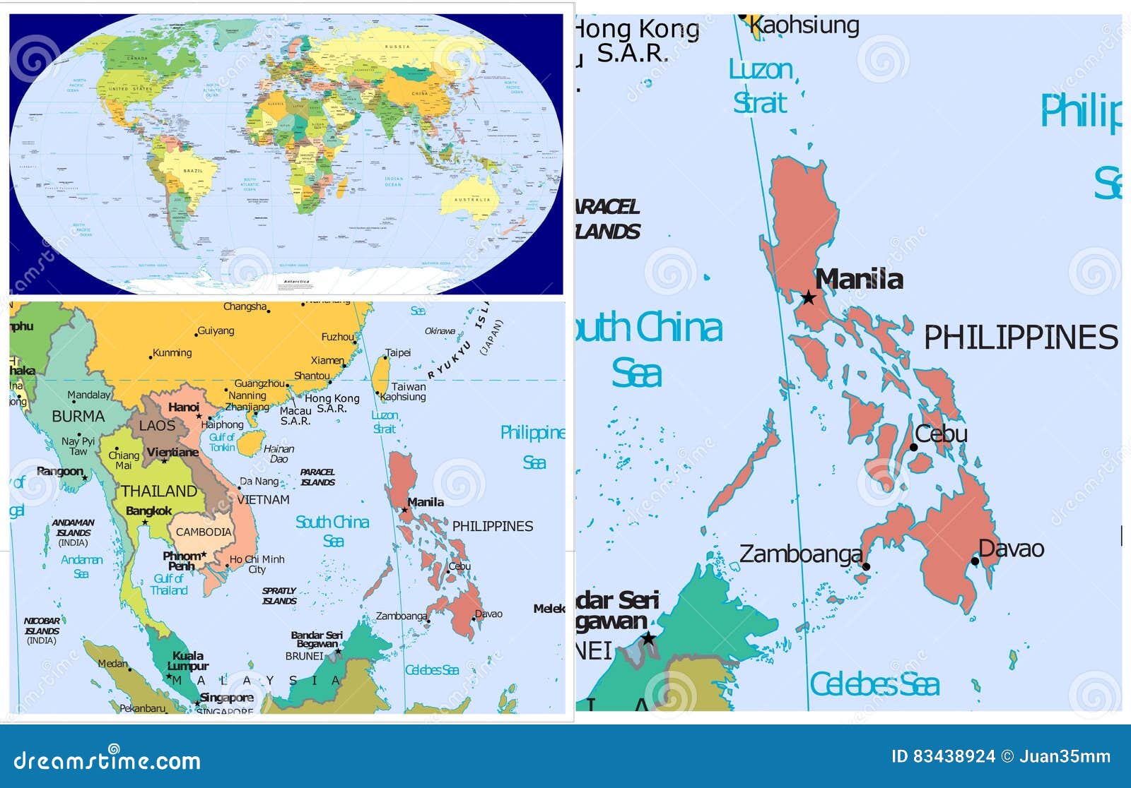 Philippines & World stock illustration. Illustration of constitutional