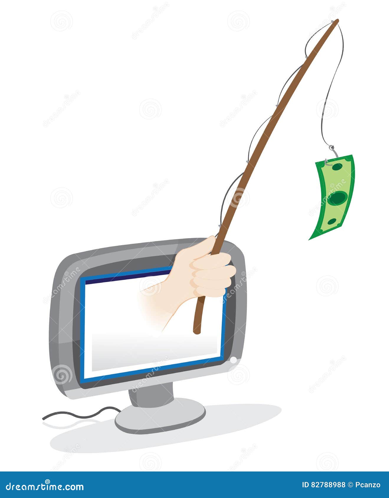 Phishing Rod Stock Illustrations – 358 Phishing Rod Stock