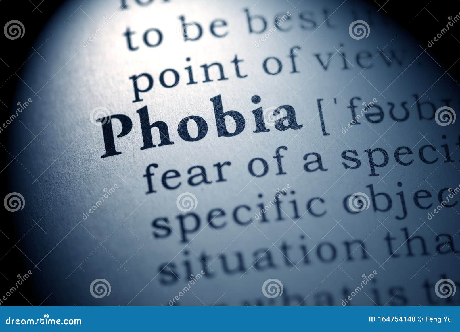 definition of the word phobia