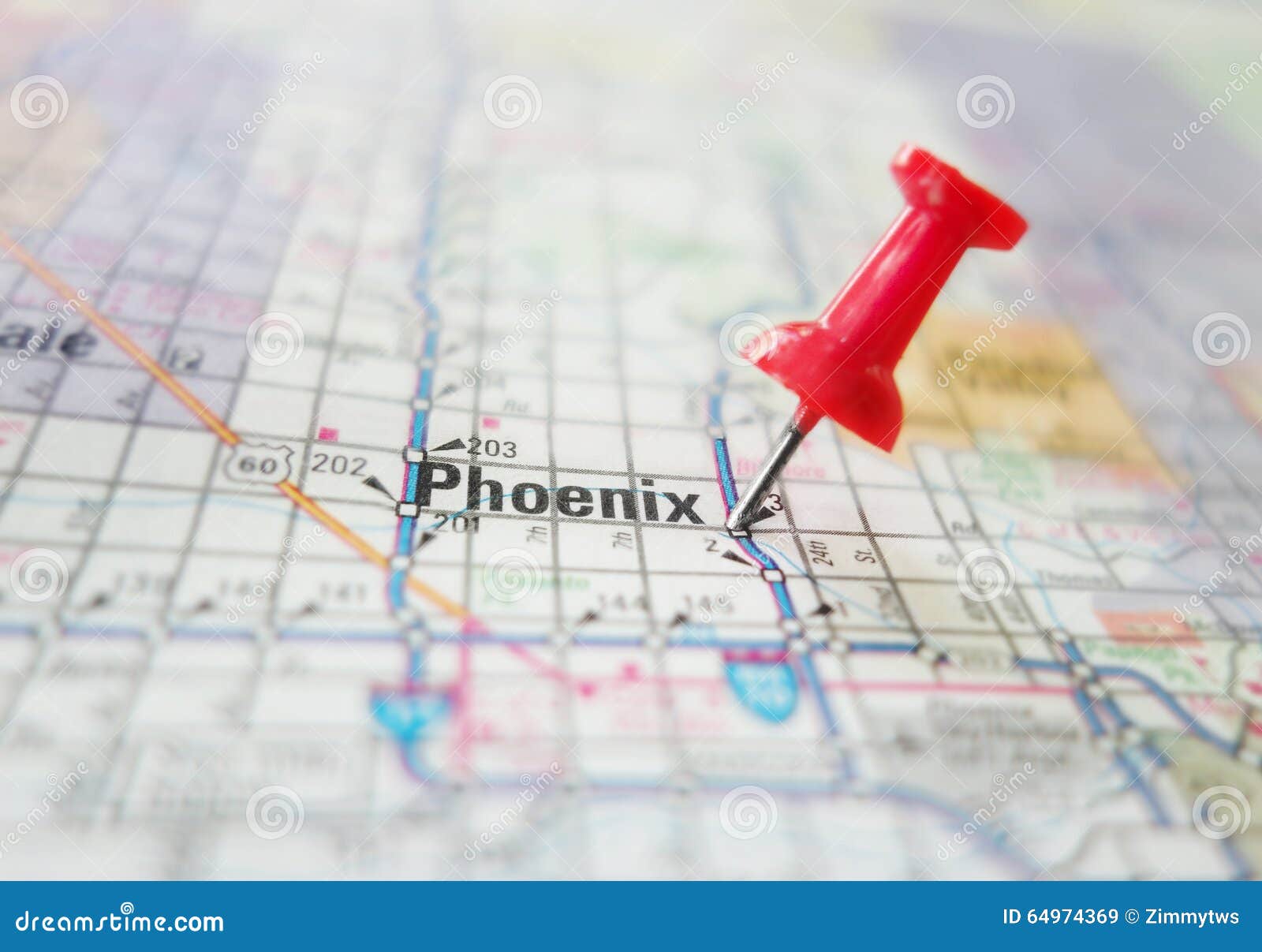 phoenix arizona map