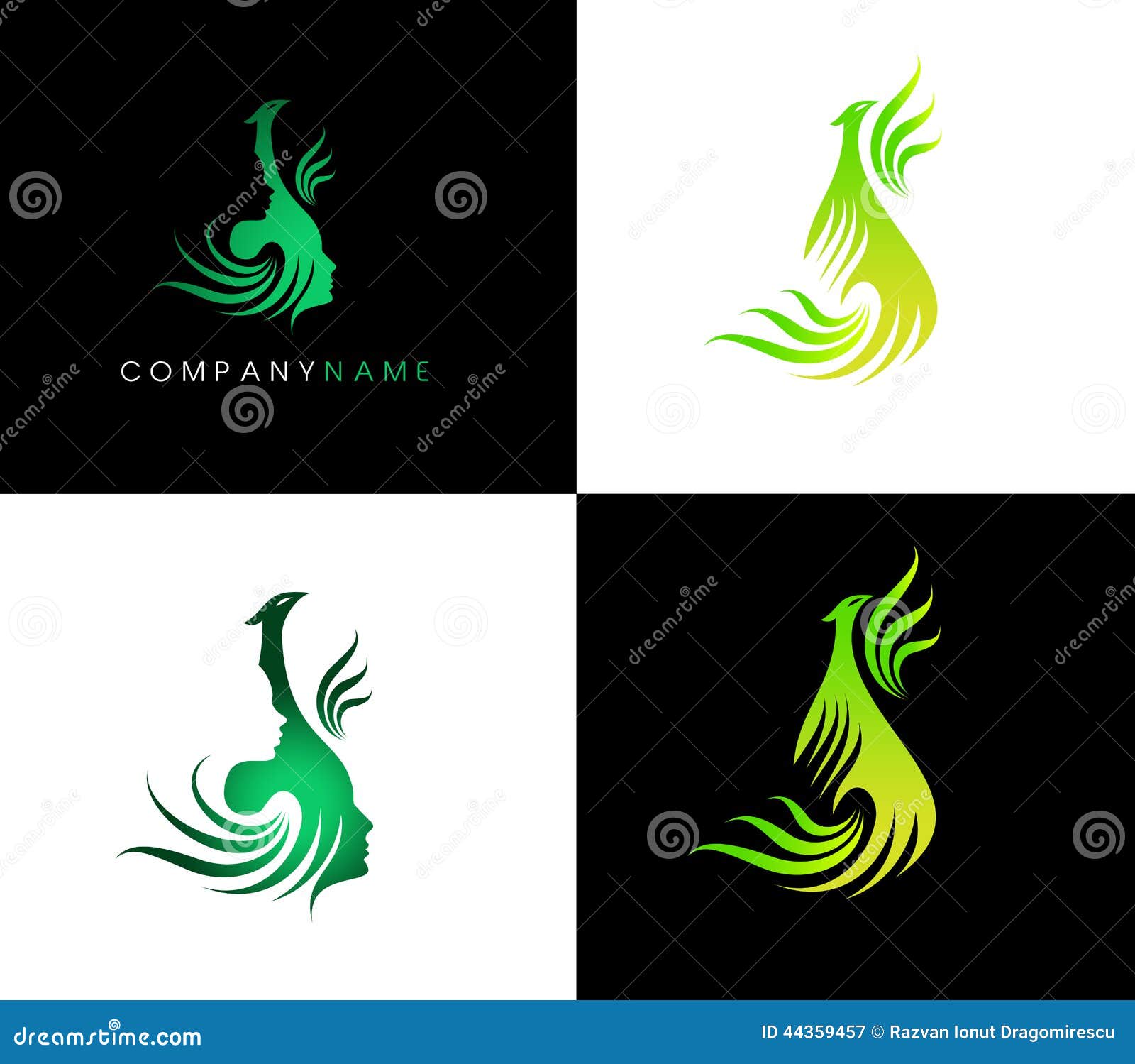 Phoenix Bird Logo Stock Illustration Illustration Of Wing 44359457