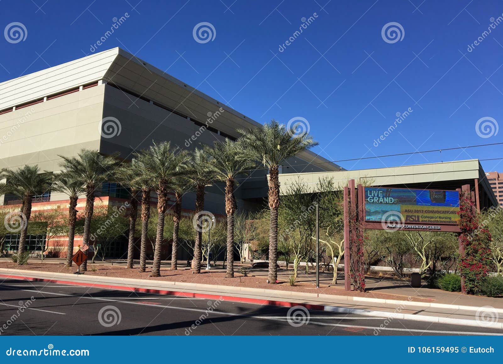 Phoenix Convention Center, North Building East Entrance Editorial Image ...