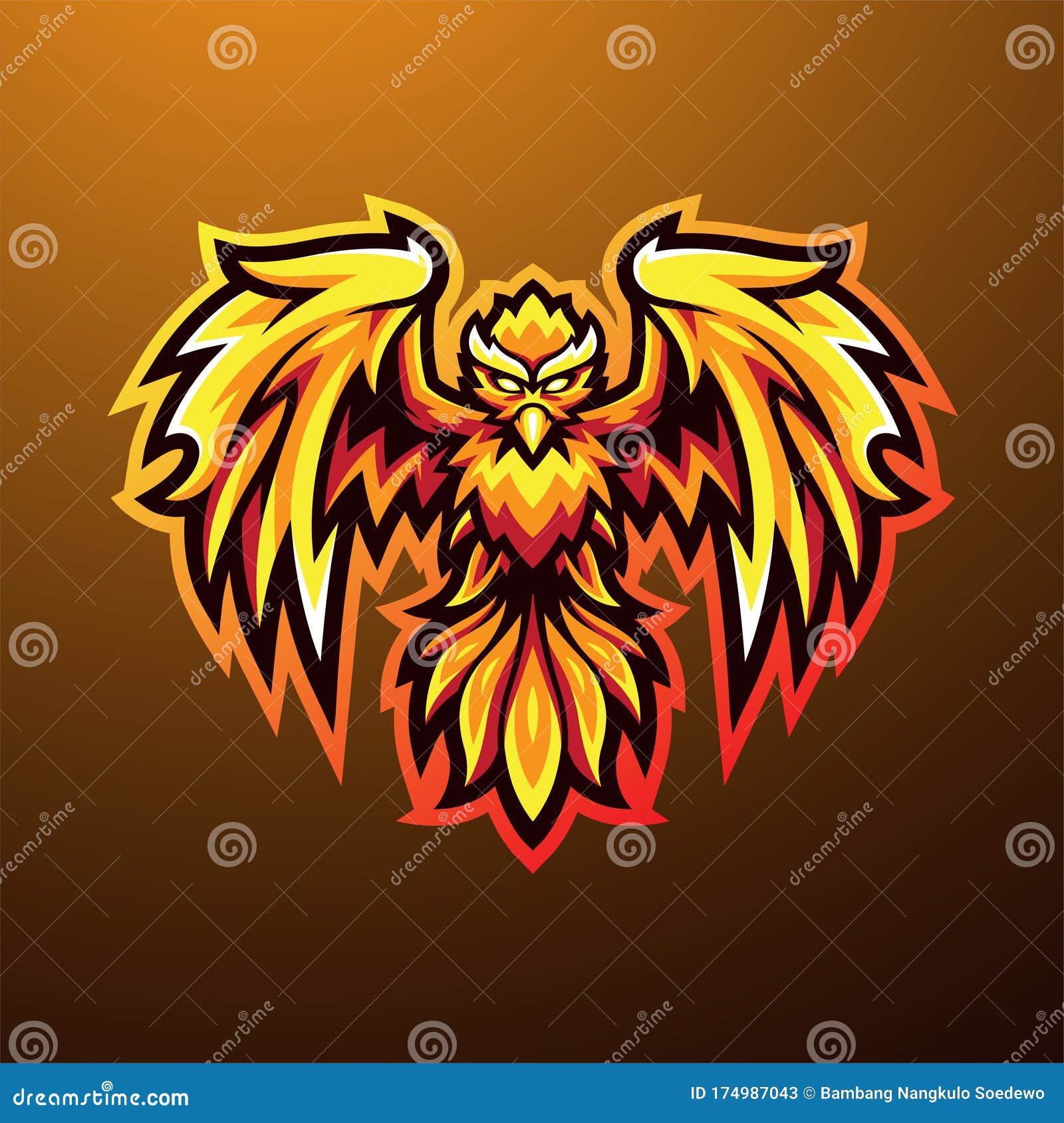 Gold Phoenix Logo Stock Illustrations 673 Gold Phoenix Logo Stock Illustrations Vectors Clipart Dreamstime