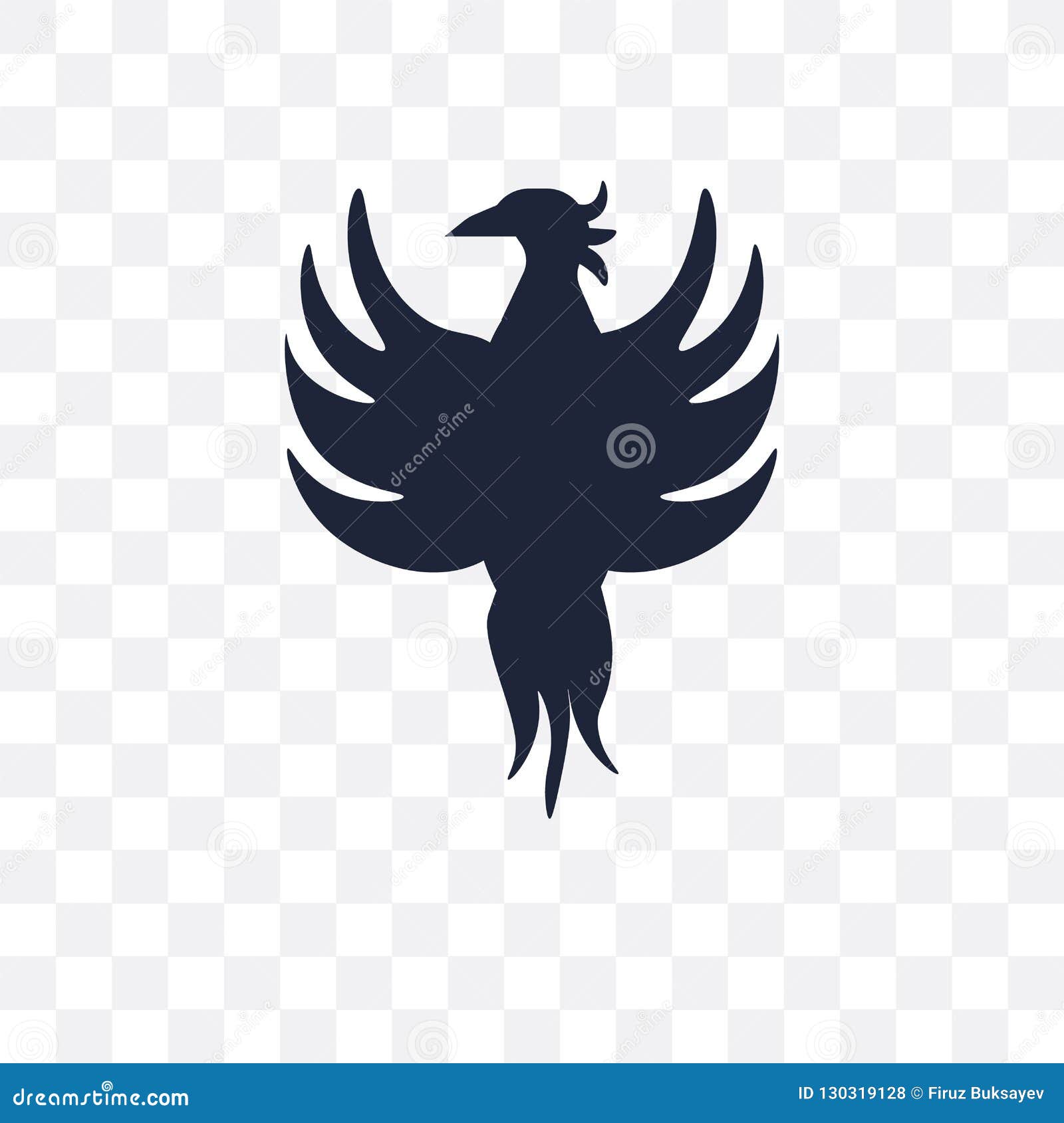 Phoenix Transparent Icon Phoenix Symbol Design From Fairy Tale Stock Vector Illustration Of Icon Logo