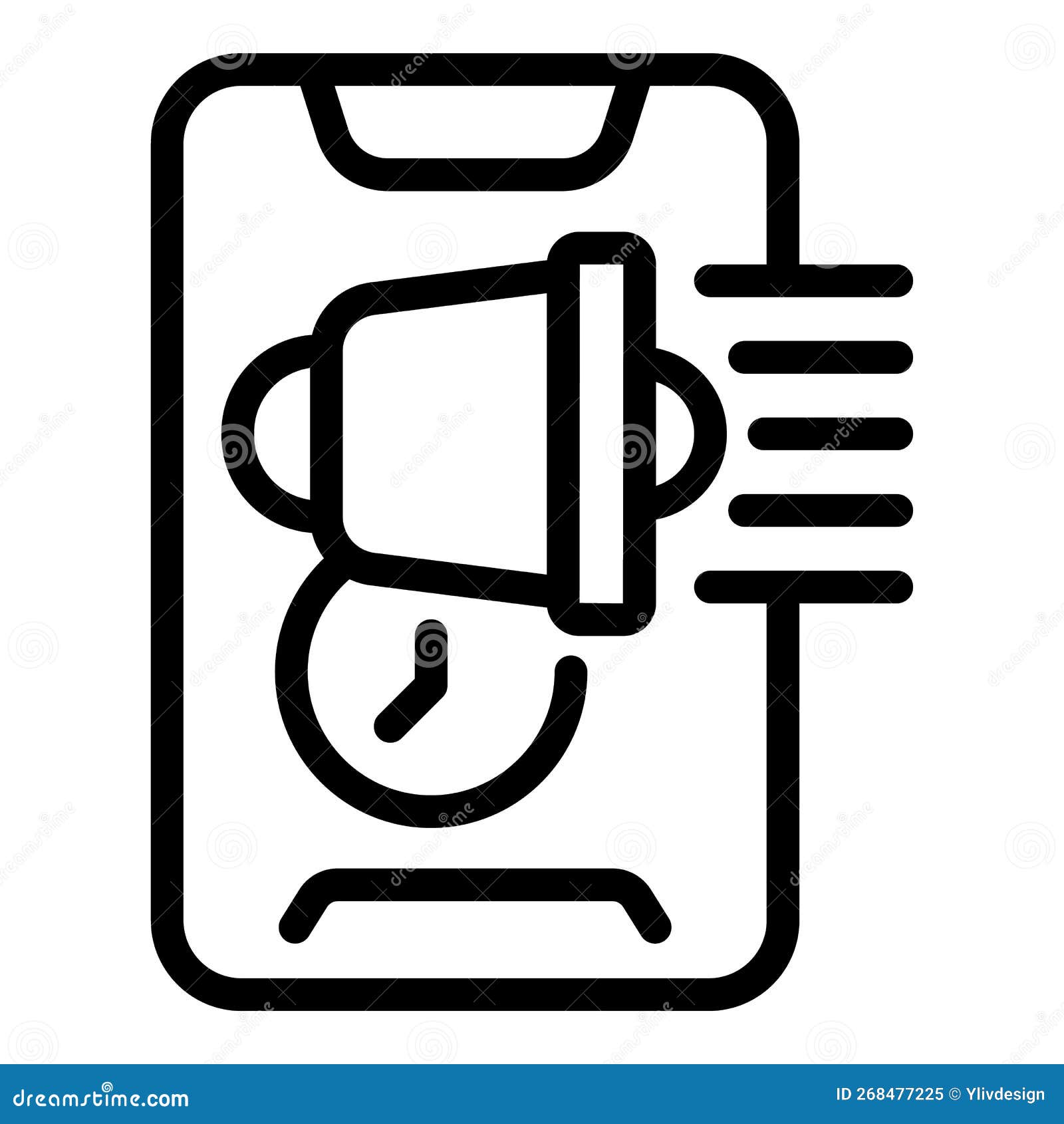 Air Raid Alert On White RoyaltyFree Stock Image